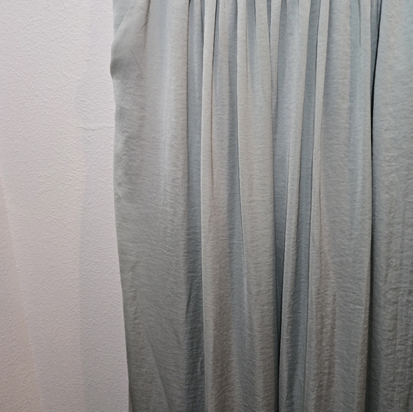 🌴FINAL SALE UO Sparkle & Fade Maxi Skirt Mint Green Large - Picture 4 of 13